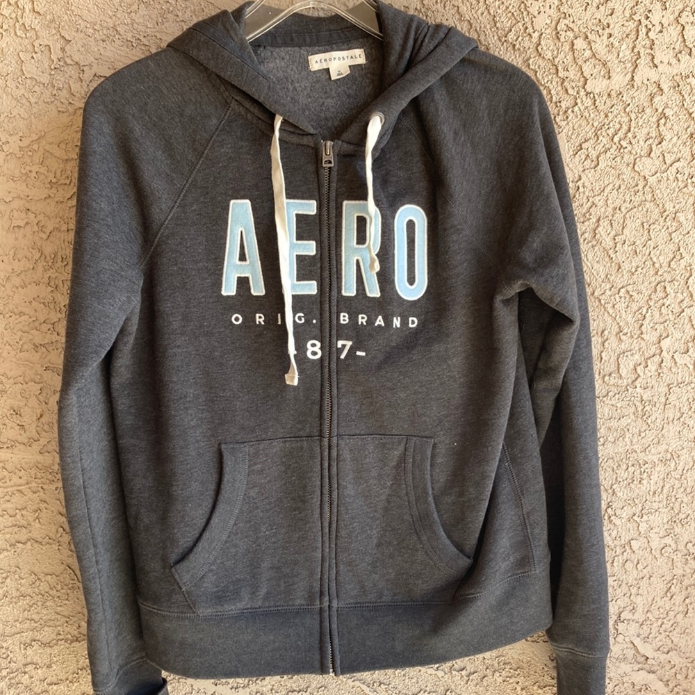 Areopostale women’s gray medium hoodie